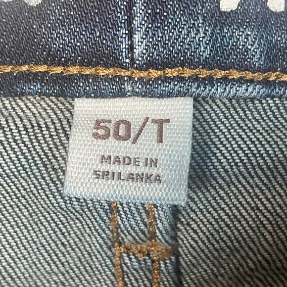 Lands End Jeans Mens 50T Blue Dark Wash Relaxed Fit Denim Blake Shelton - Picture 5 of 15